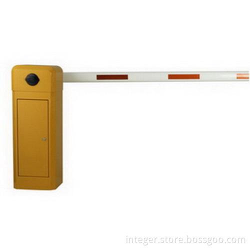 1.6S / 3S Single Straight Boom Car Park Security Barriers With Fan Colling Machine